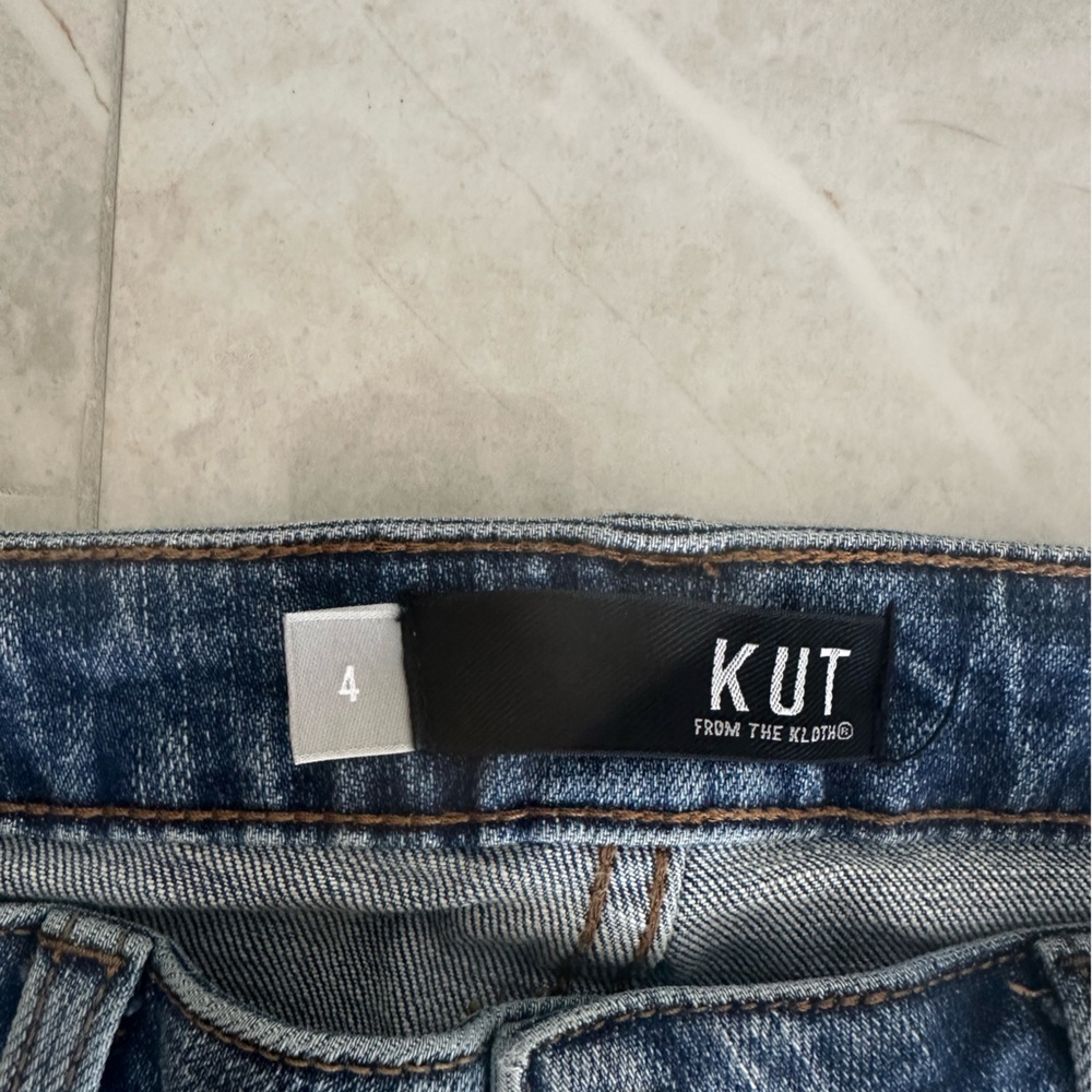 Catherines Blue Boyfriend Jeans with Classic Indigo Wash